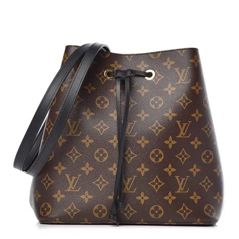 tote louis vuitton nero|louis vuitton monogram neonoe.